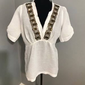 Banana Republic Embelished Blouse