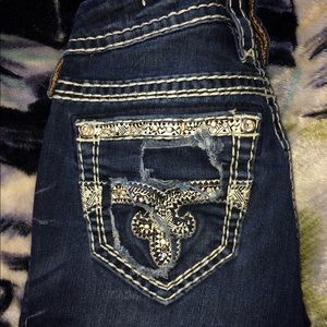 Rock revival luiza straight size 26