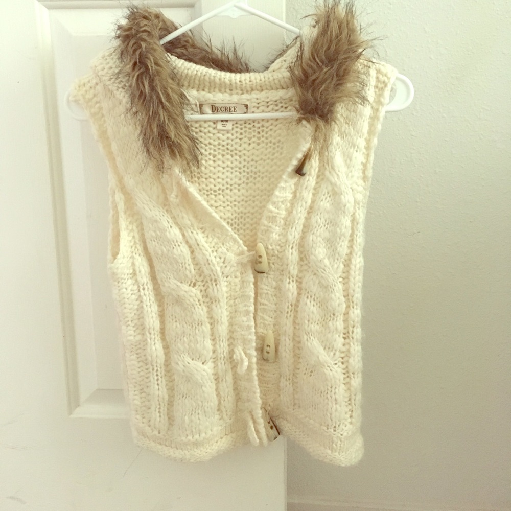 Crochet vest