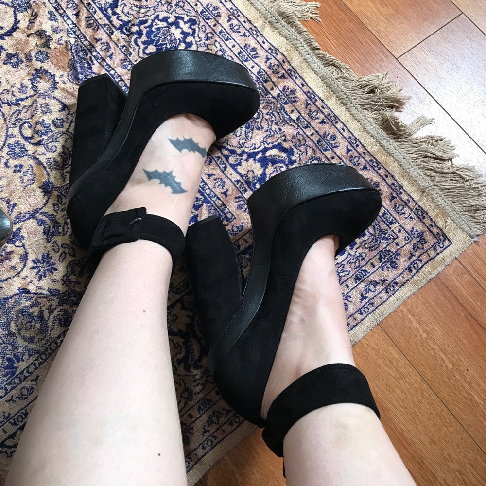 Dolce Vita Suede Platforms