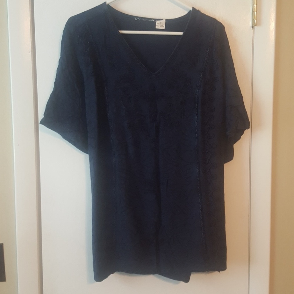 Navy 3x top