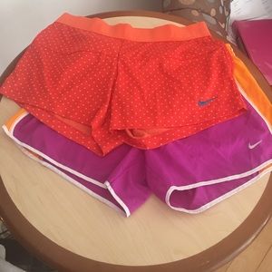 2 pairs of Nike work out shorts