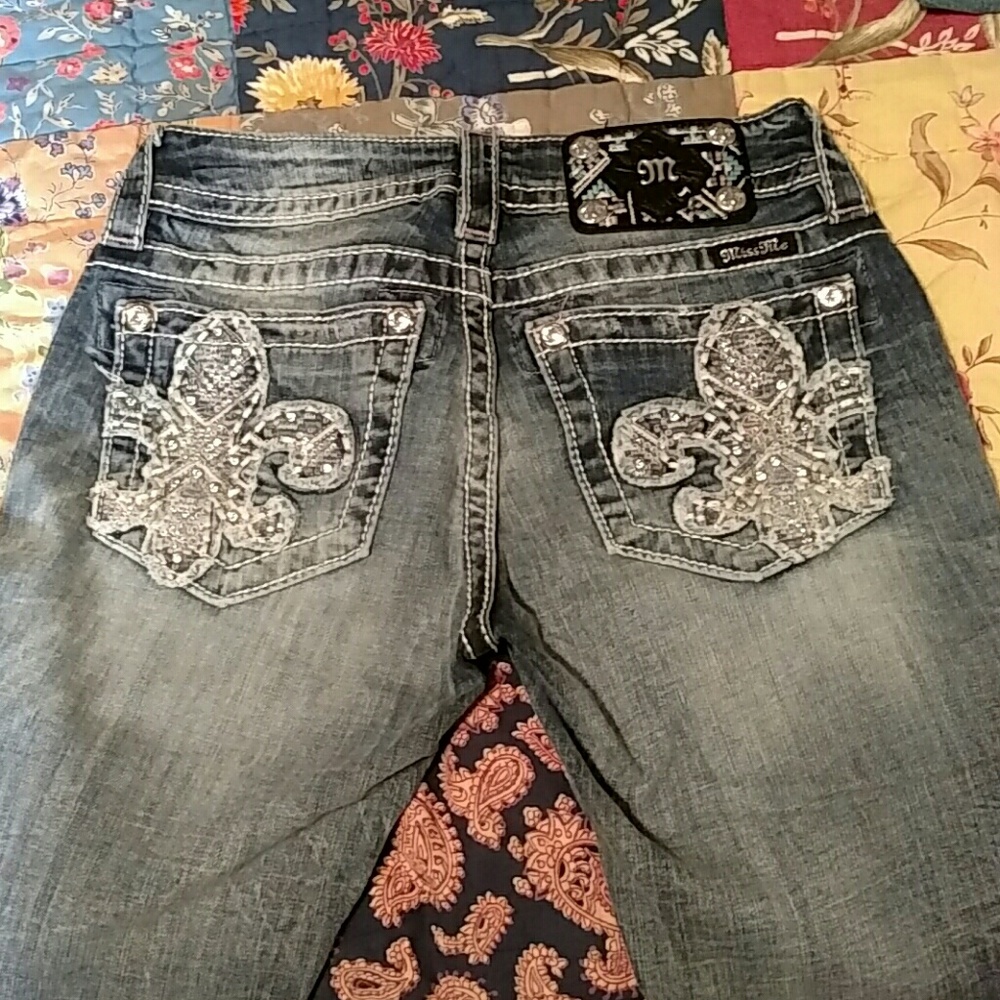 Miss Me Embellished Distressed Signature Boot 24