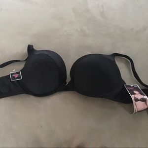 NWT black 36d push-up Bra