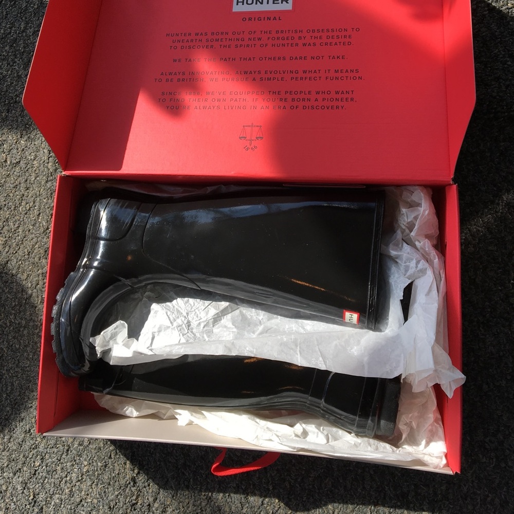 Hunter rain boots