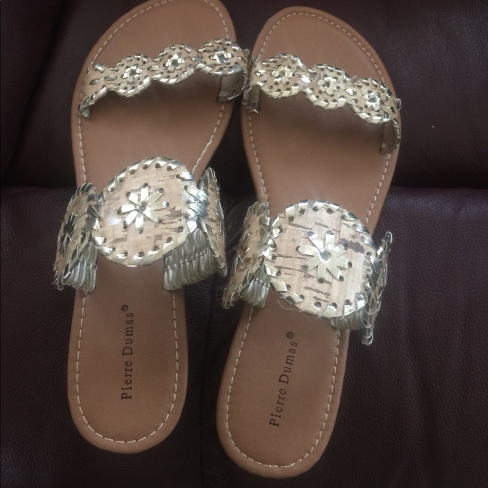 Pierre Dumas sandal flats