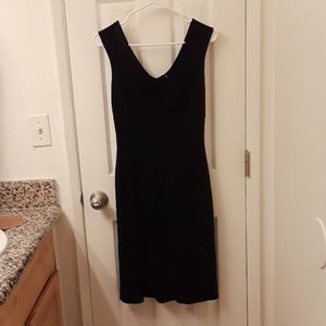Black cocktail dress