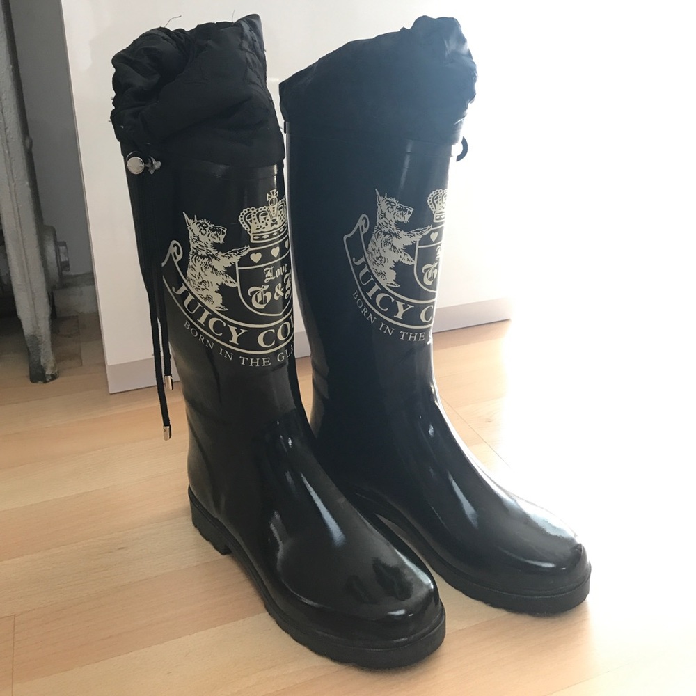 Juicy Couture Women's Rain Boots Size 7
