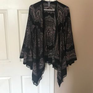 Oversized kimono