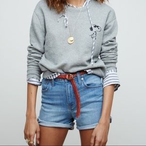Madewell jean shorts