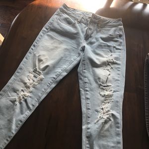 American eagle cropped jeans