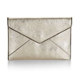 Rebecca Minkoff envelope bag gold