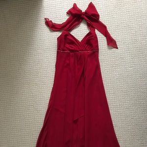 David's Bridal bridesmaid dress