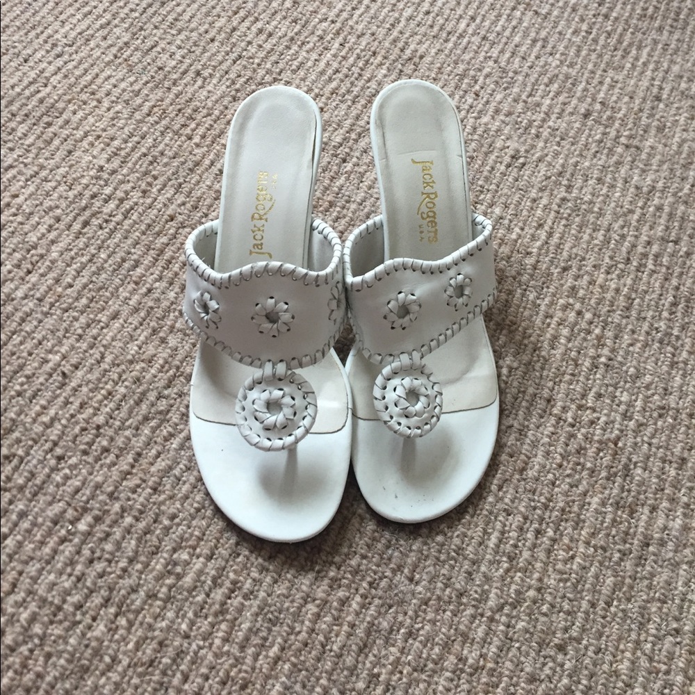 Jack Rogers kitten heel sandal