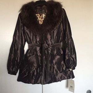 Down feather Short Coat