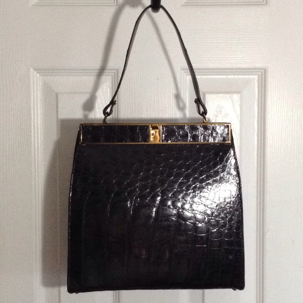 Vintage Alligator Purse