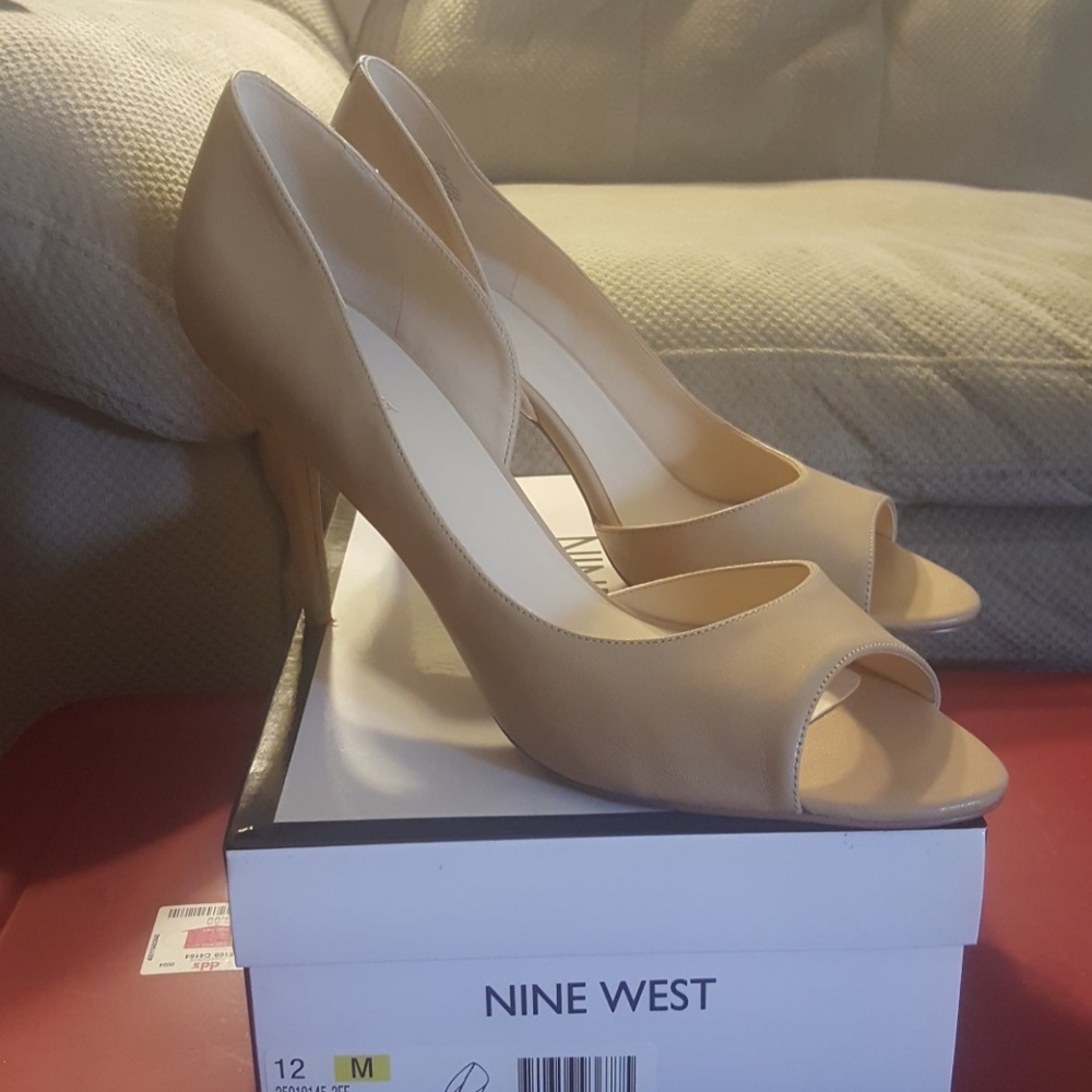 Nine West Nude Heel