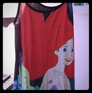 Trapeze style spaghetti strap Disney tank top
