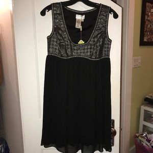 MSSP black and silver dress