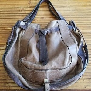 Kooba "Parker" Leather Hobo Bag
