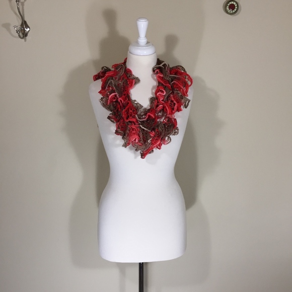 4/$20 Ruffle Scarf - Picture 2 of 6