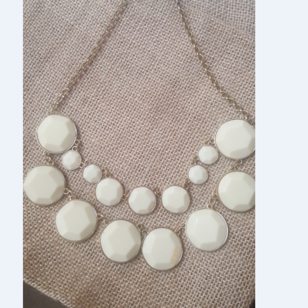 Cream Statement Necklace