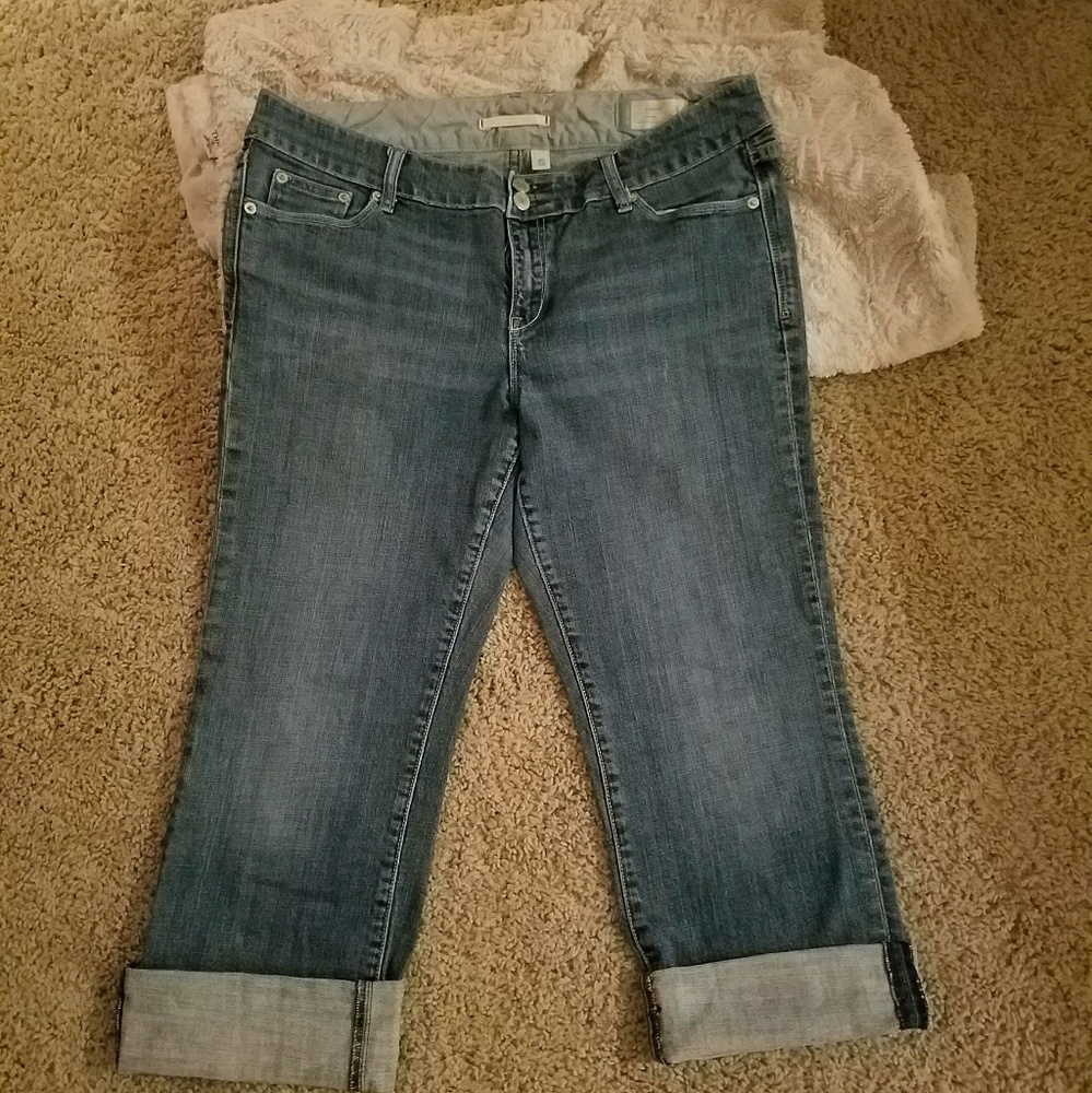 GAP Curvy cropped jeans