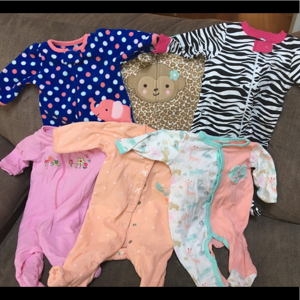 Pajama lot 0-3M