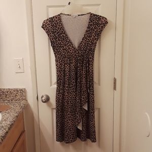 Cheetah print dress