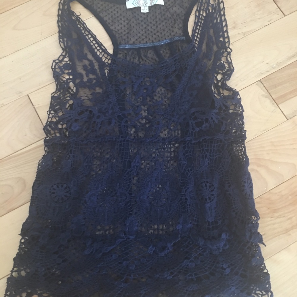 Lacey sleeveless Top from Belk