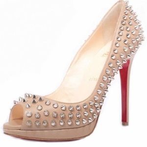 Christian Louboutin Vendome Spiked Heels