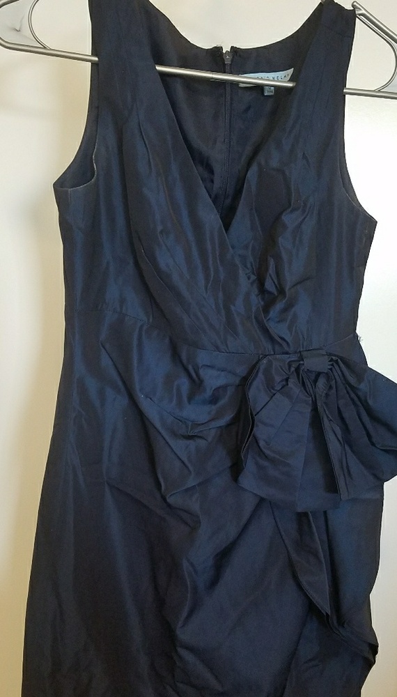 Navy cocktail dress