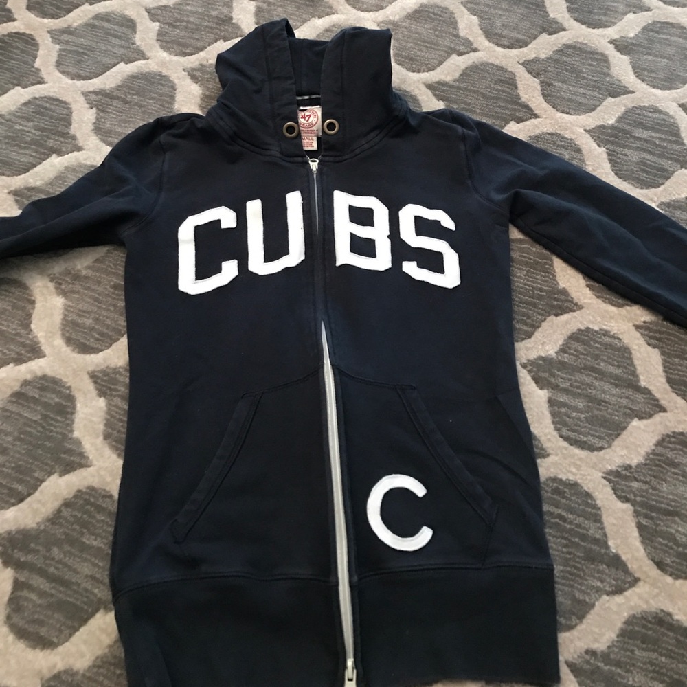 Cubs vintage sweatshirt zip up