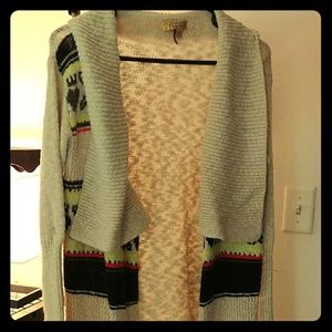Princess Vera Wang Tribal print cardigan