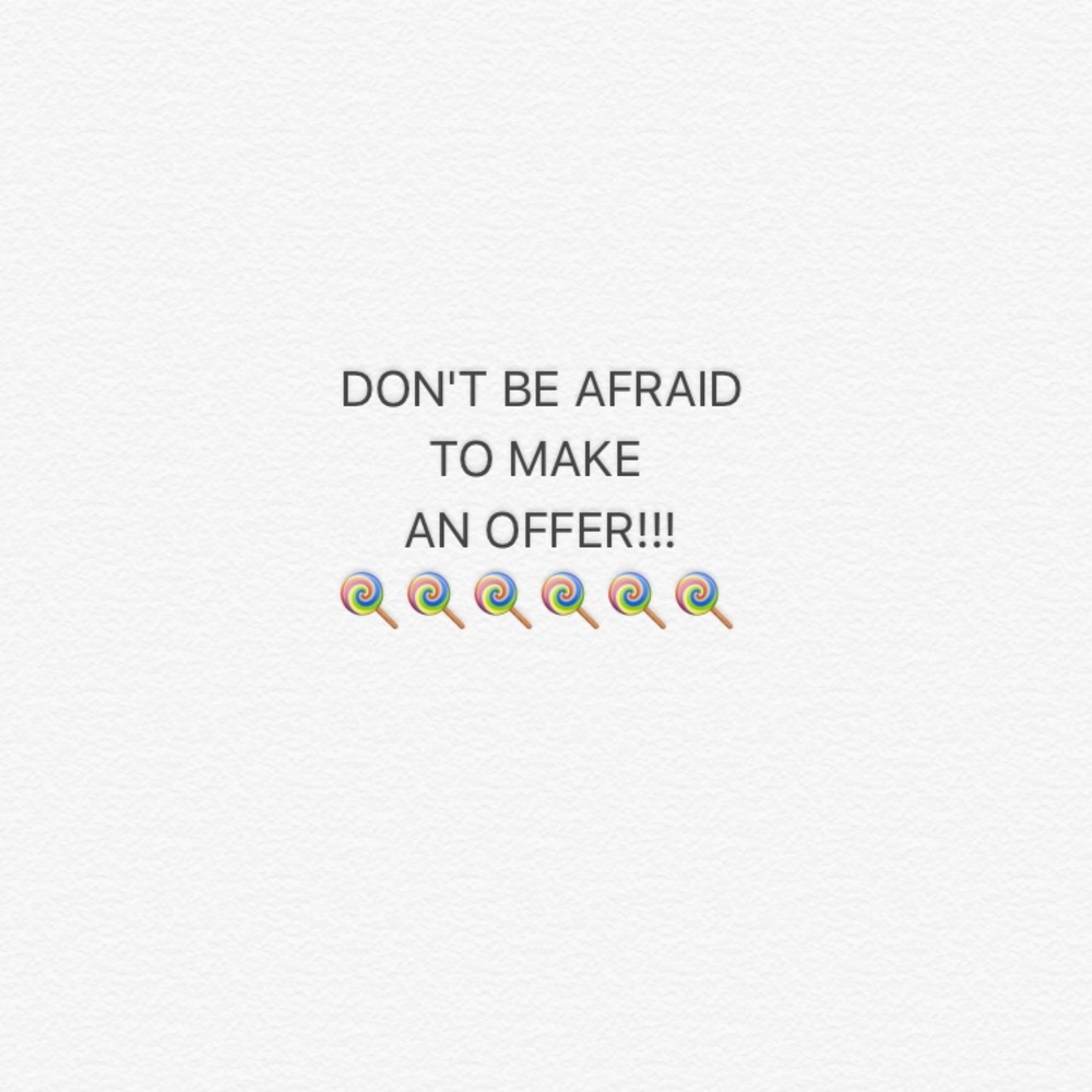 Make an offer :)