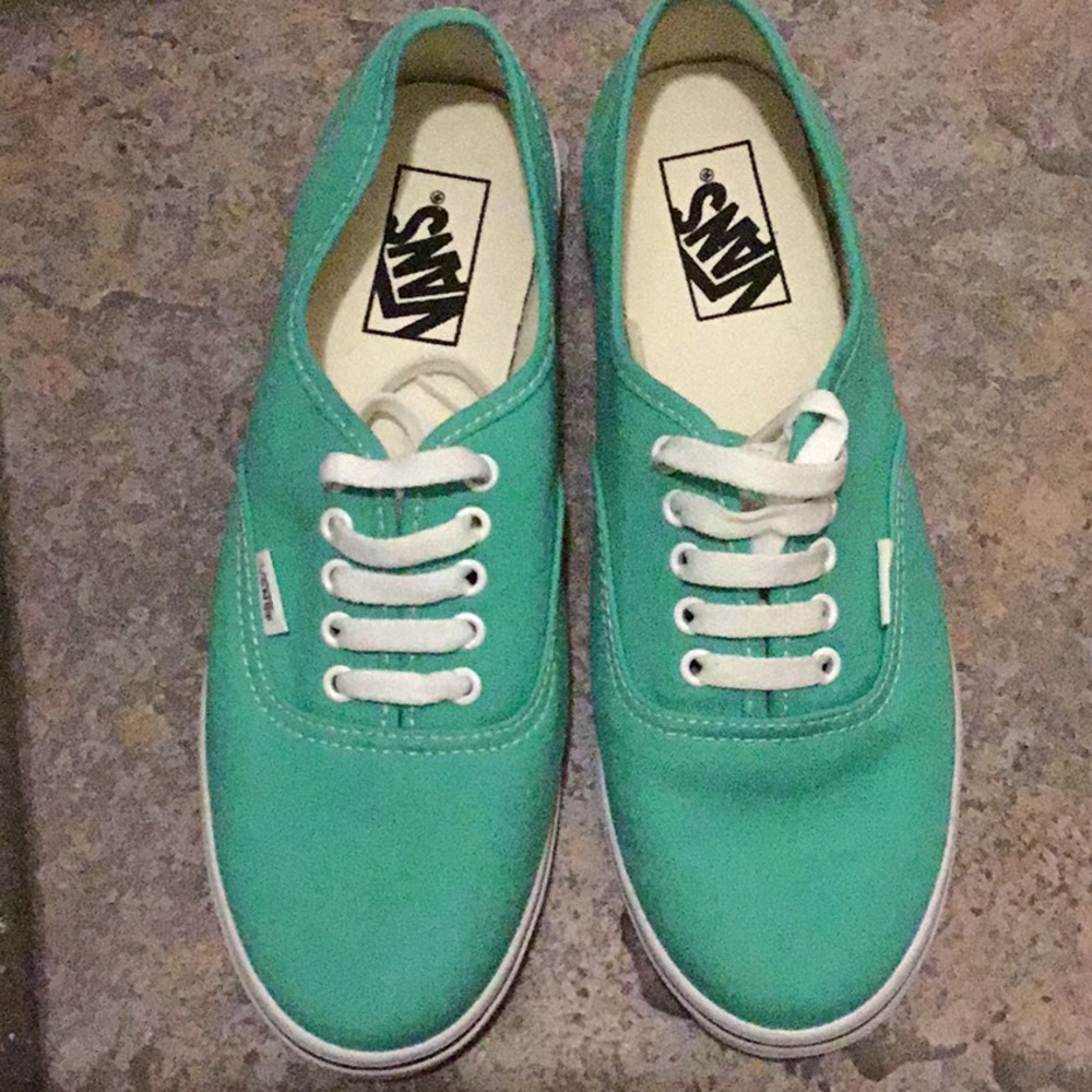 BRAND NEW teal vans