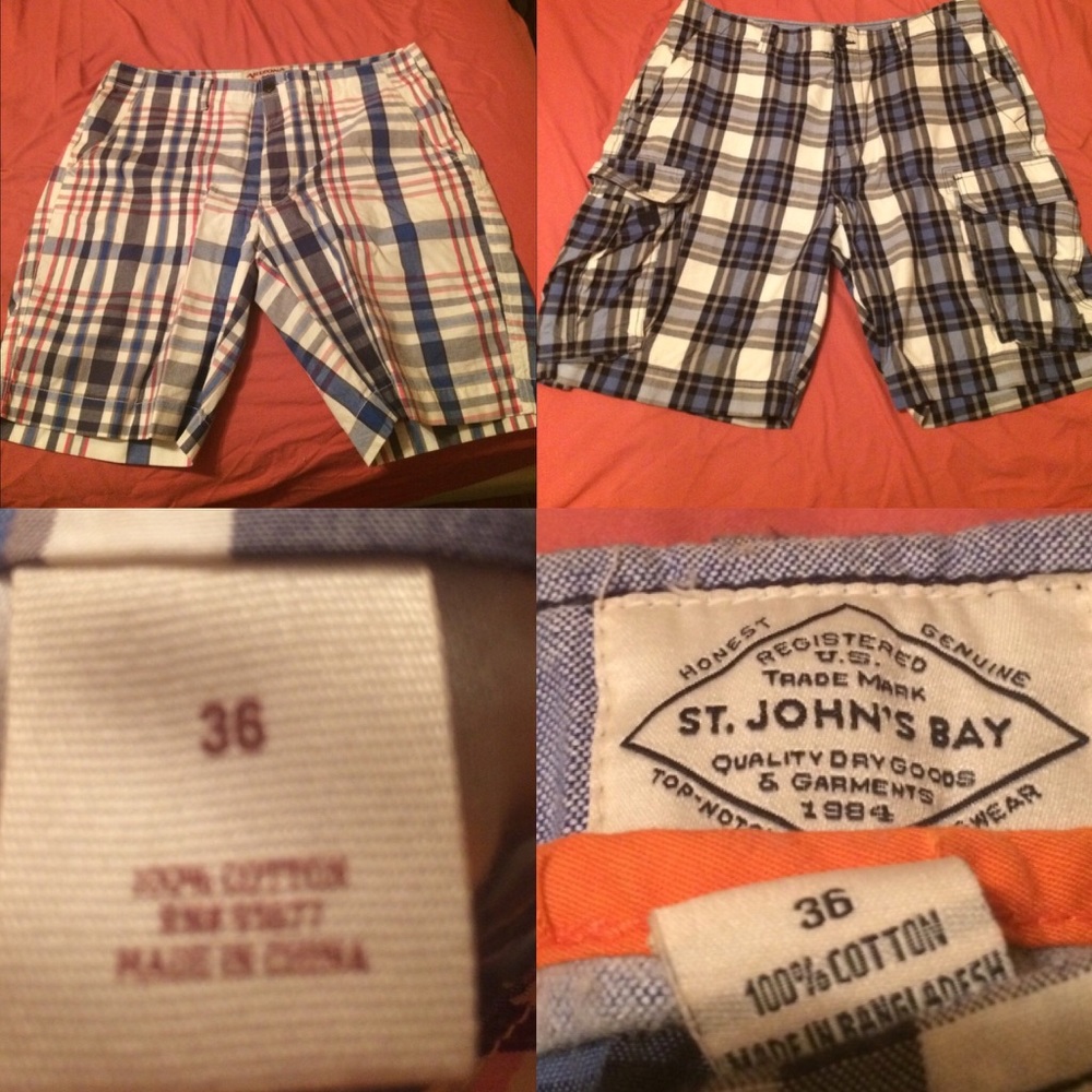 St. John's bay, both are size 36! Bundle and save!