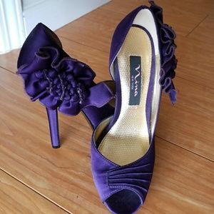 Purple 4" heels