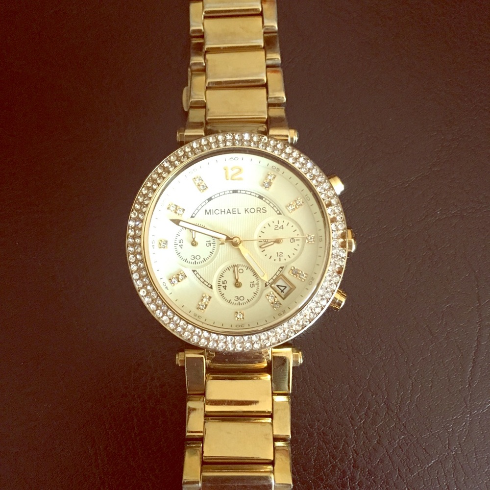 MICHAEL KORS Parker Gold-Tone Watch