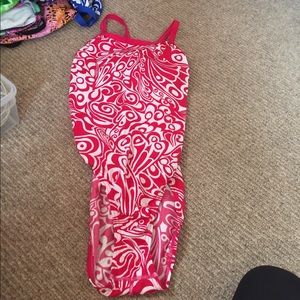 Pink swim suit