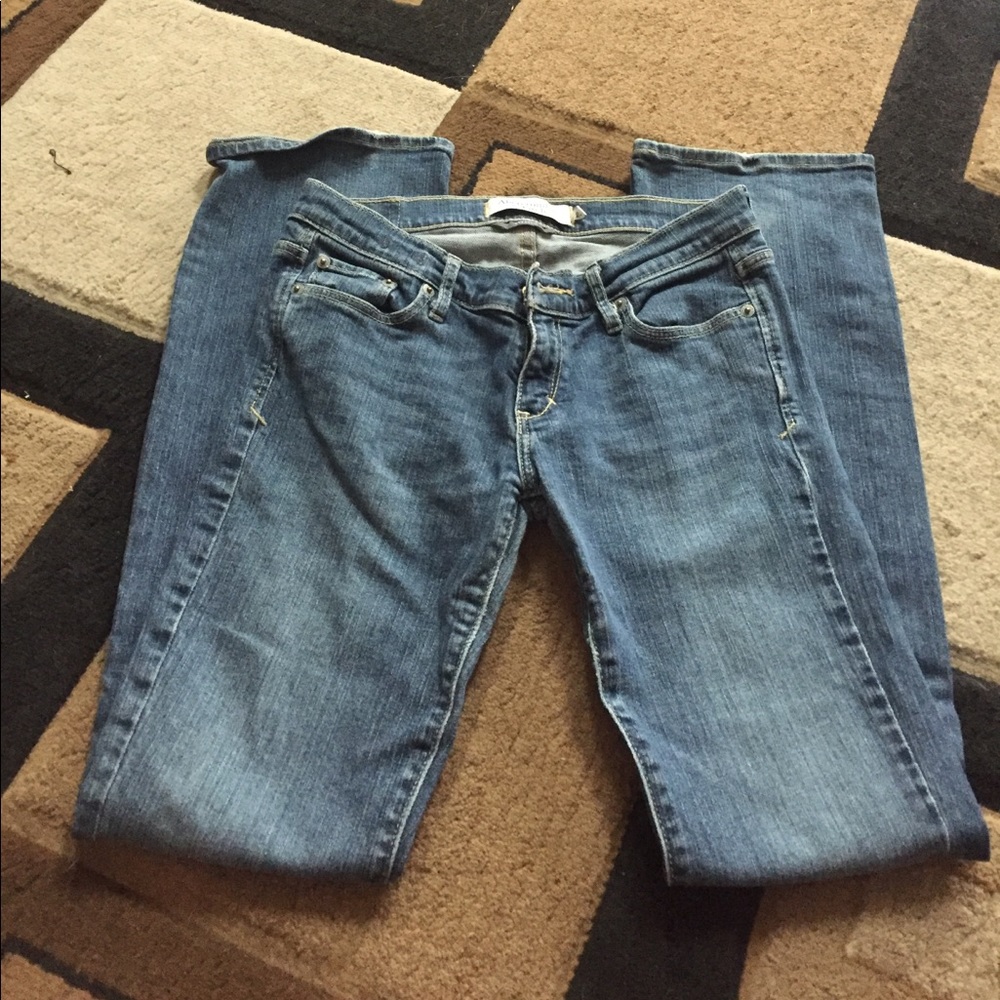 Boot cut blue jeans by Abercrombie & Fitch