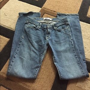 Boot cut blue jeans by Abercrombie & Fitch