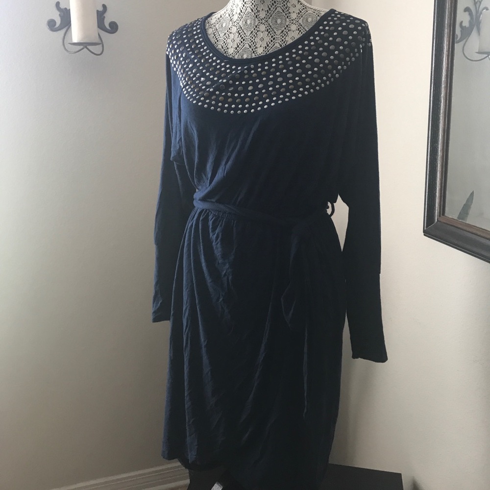 Super soft navy dress
