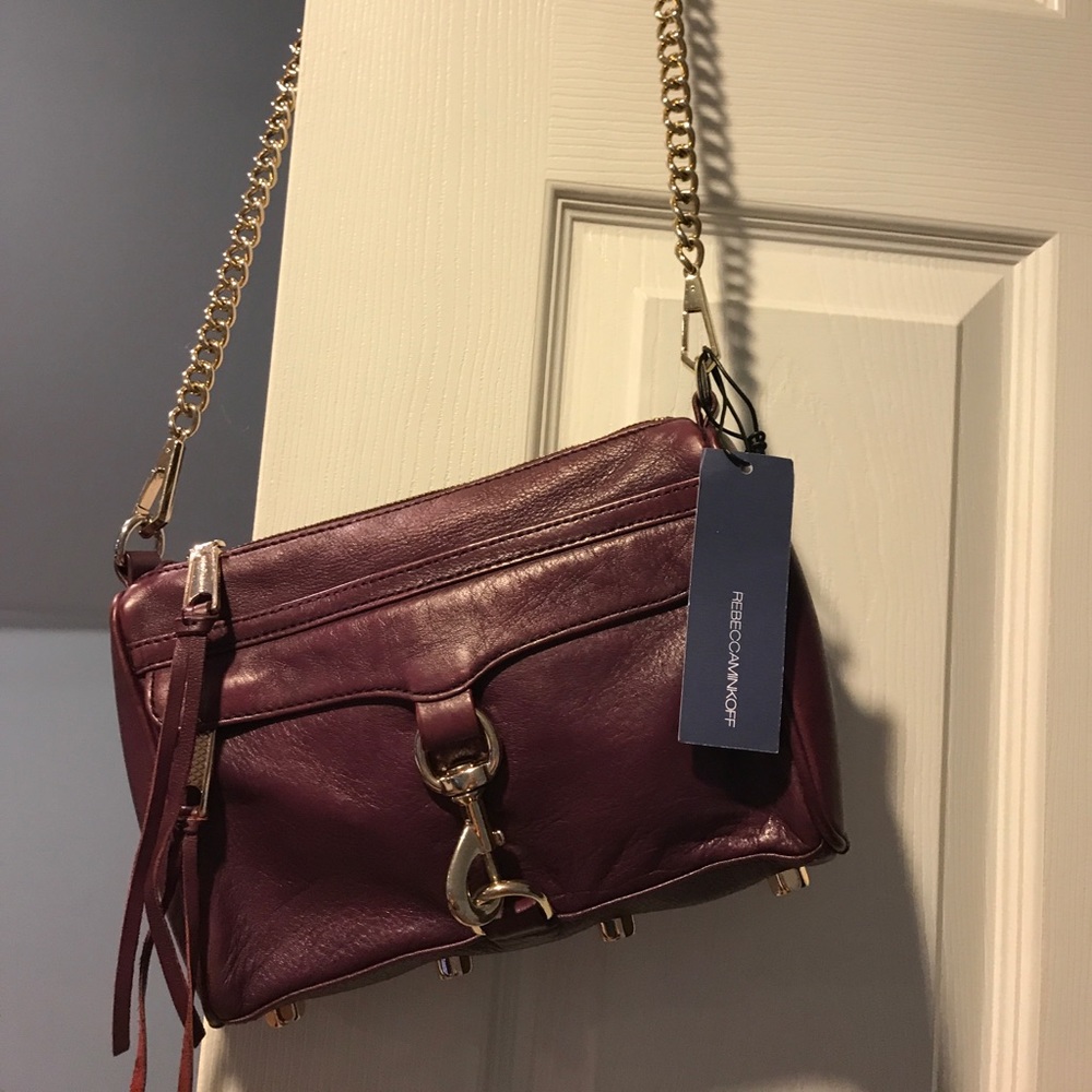 Purple cross body