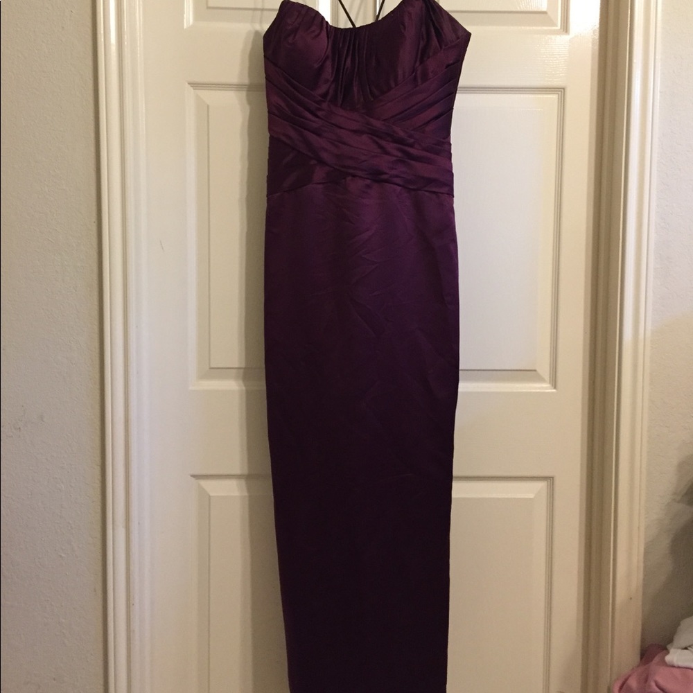 🔥Beautiful formal dark purple/burgundy dress✨
