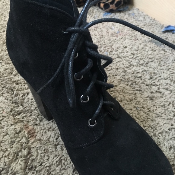 Like-New Suede Booties - Picture 2 of 5