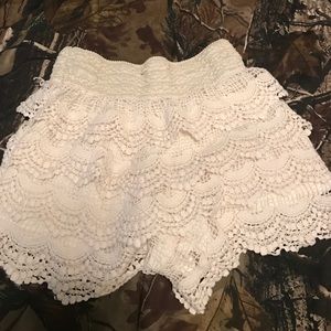 Lace shorts