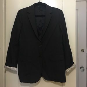 Theory charcoal blazer