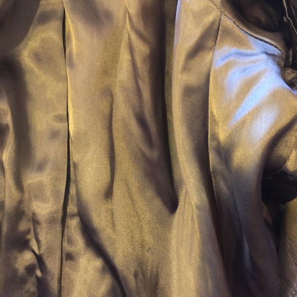 Gorgeous soft olive green leather jacket - Picture 6 of 7