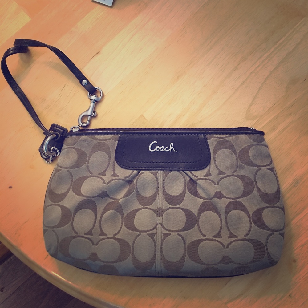 Coach wristlet